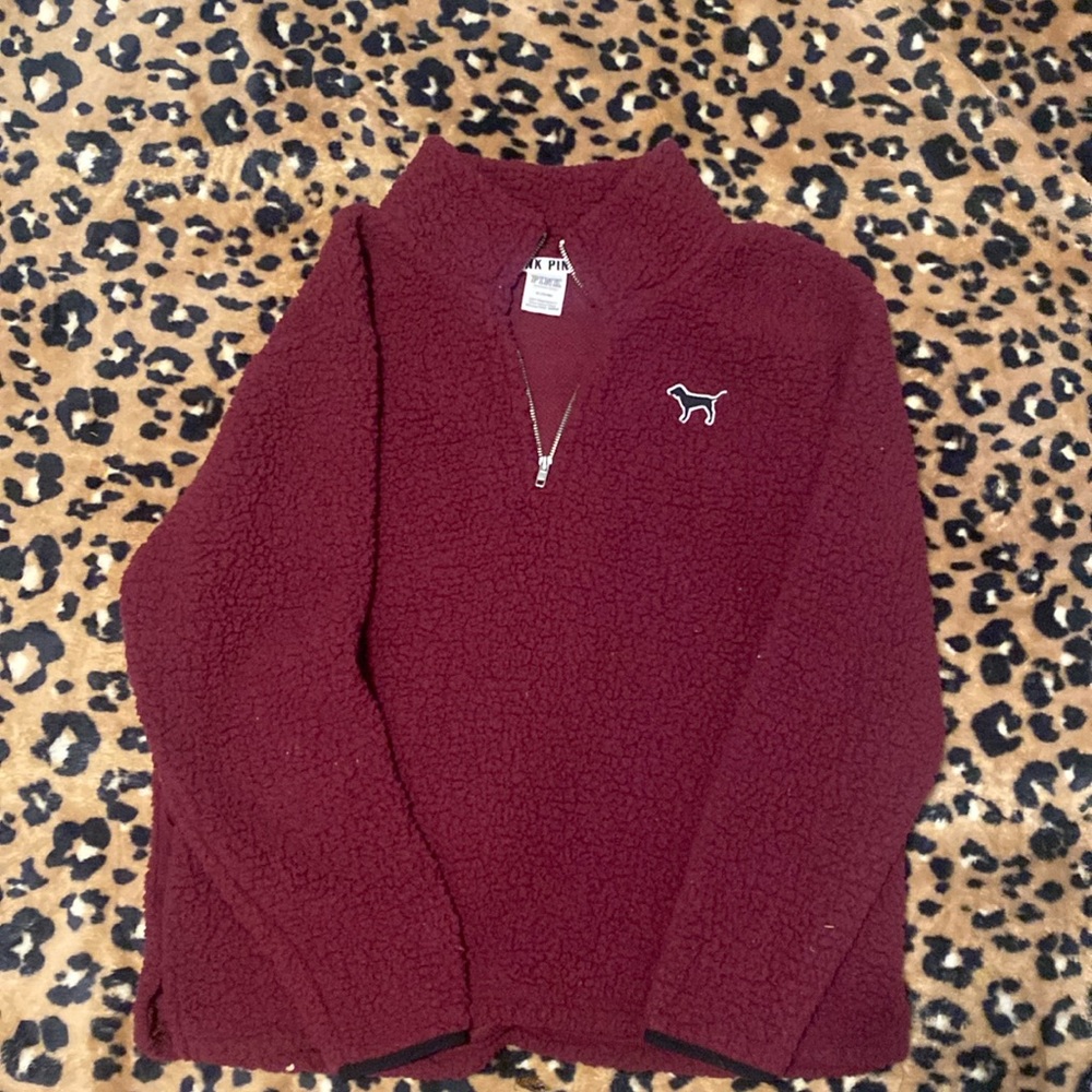 Pink brand pullover size medium
